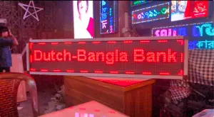 P10 Red Color Sign Board